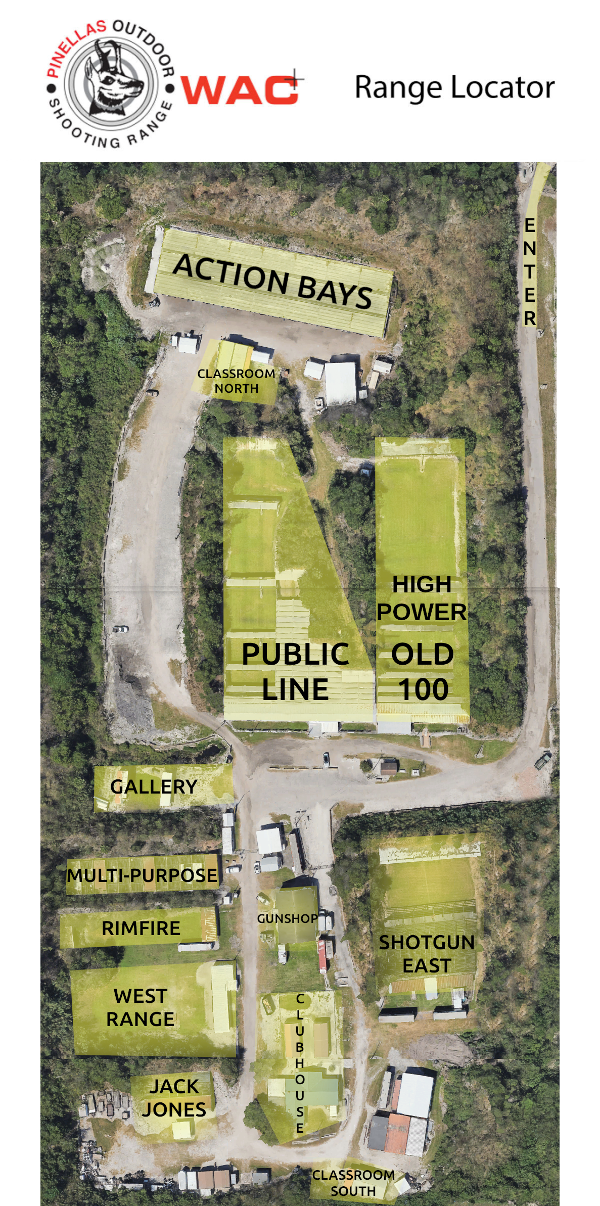 WAC Facility Layout Map